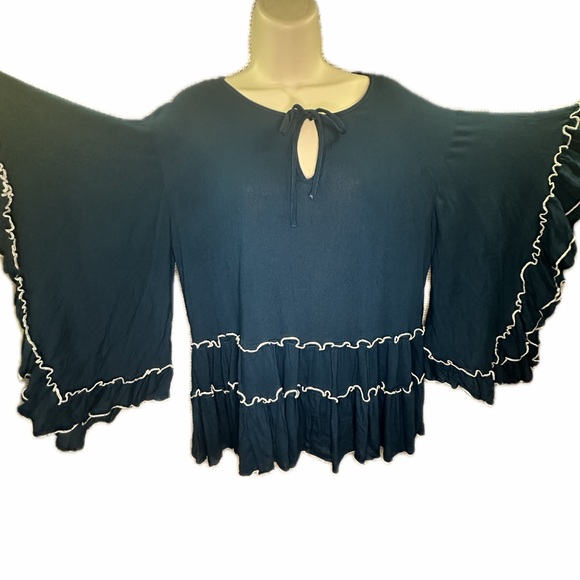 Rethm women’s boho blouse size large - Picture 3 of 7